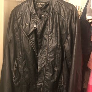 Faux Leather Jacket